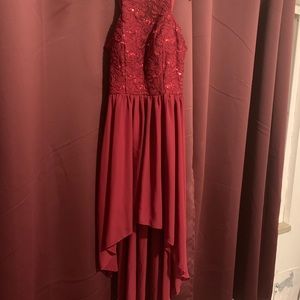 A homecoming, prom, and fancy occasions dress.